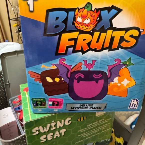 No Label Other - Deluxe Blox Fruits Mystery Plush - Blue Plush ***New but opened****
